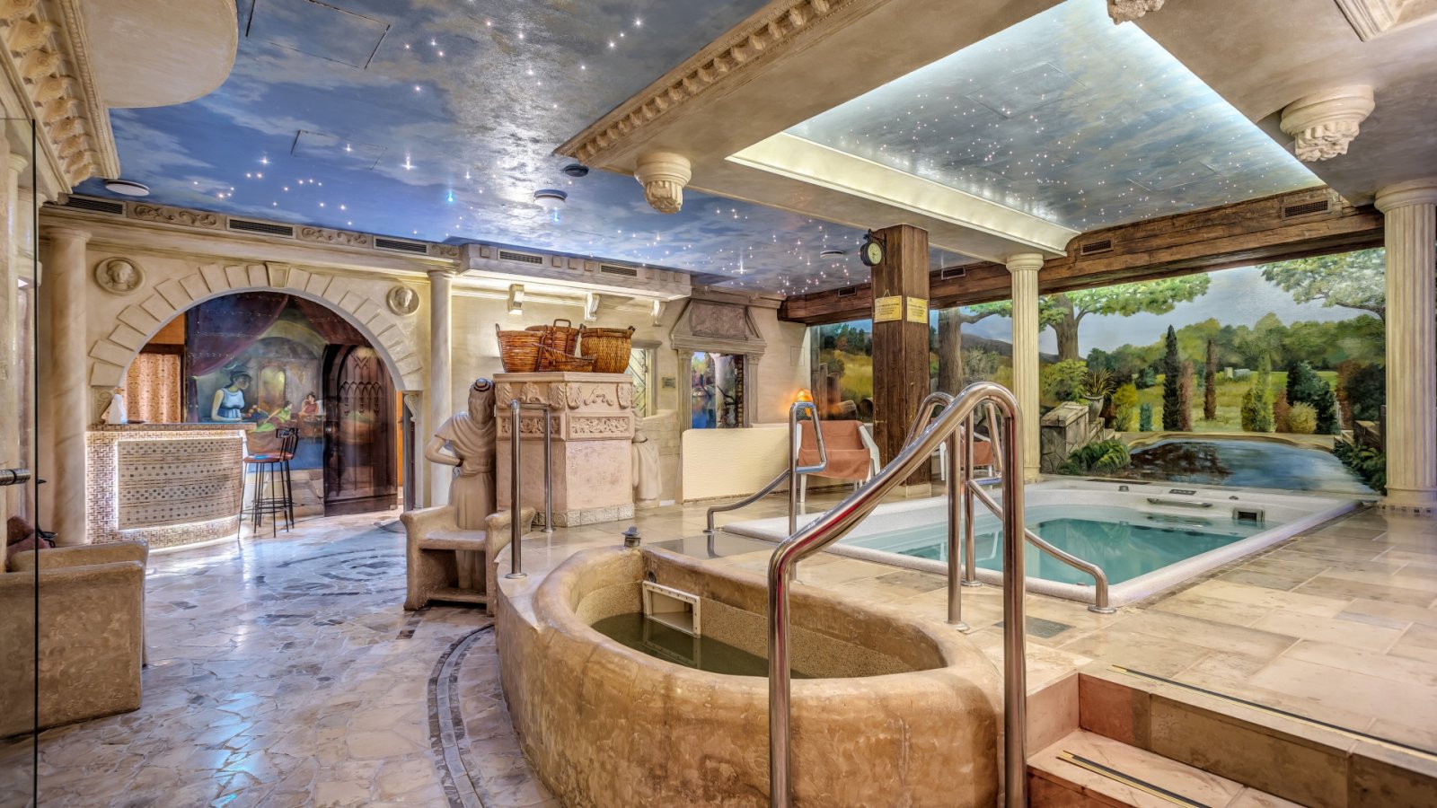 Romerske bade kompleks Herreg&aring;rd Poi 0190panorama