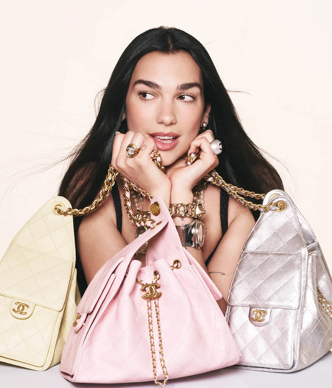 Dua Lipa og Jennie Chanel-kampagne 25a