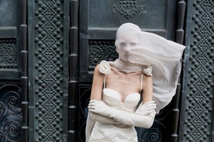 Magda Butrym ved modeugen i Paris