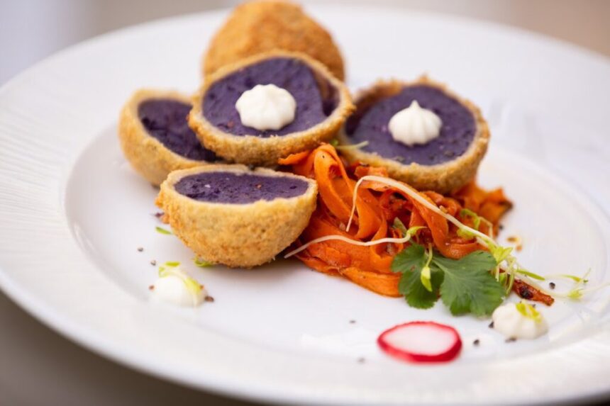 Herregårdens veganske menu