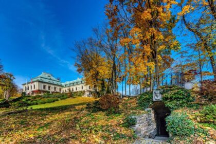 Odrowąż-paladset om efteråret