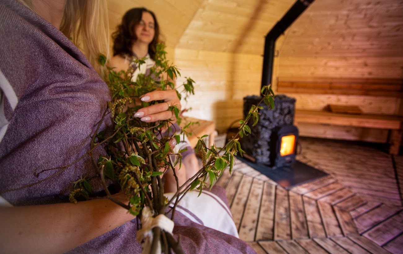 Saunagus i Manor House Spa Vital Village