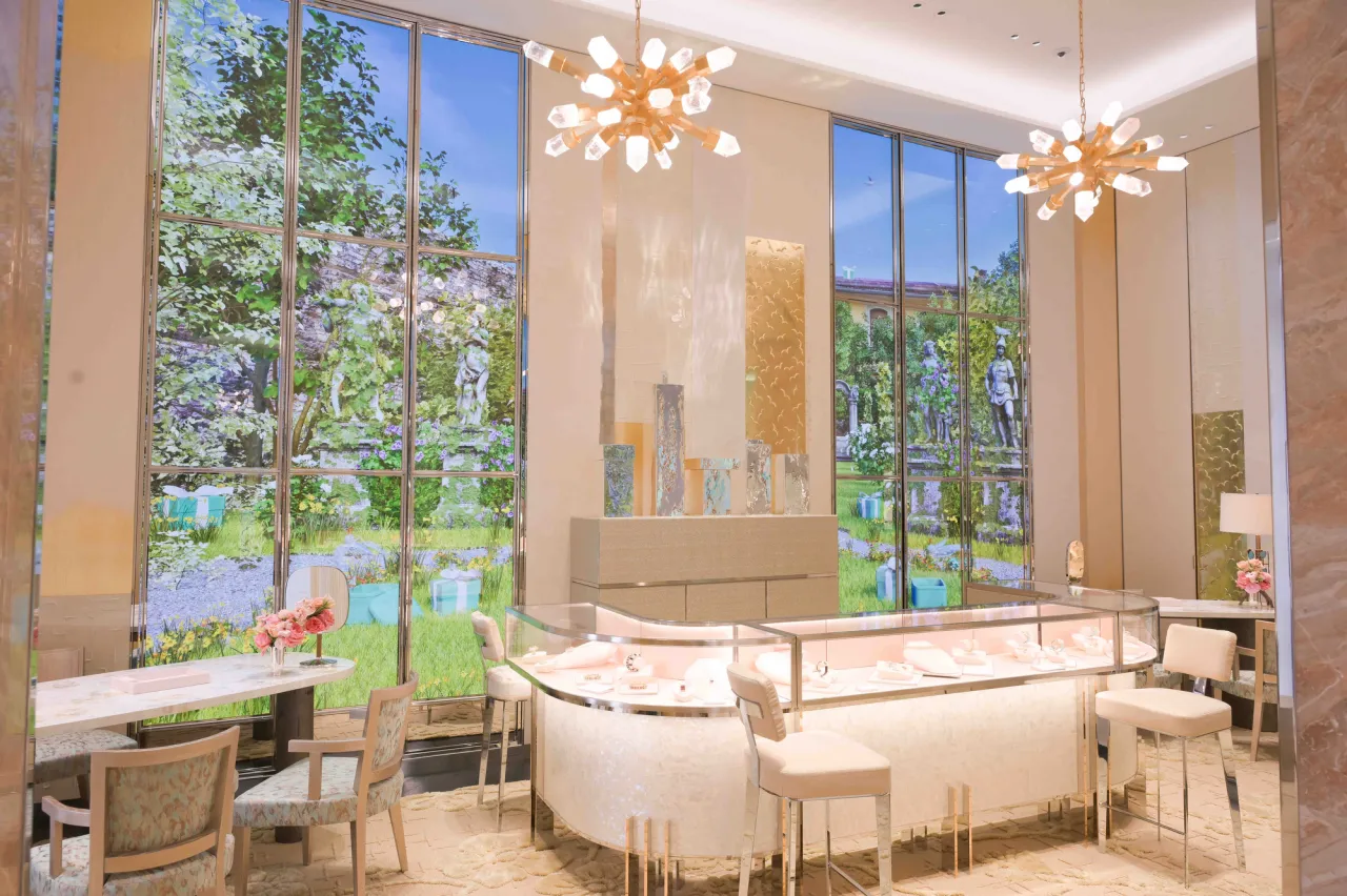 Tiffany-butik i Milano