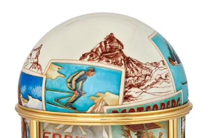 Unika fra Patek Philippe, skiløb i gamle dage