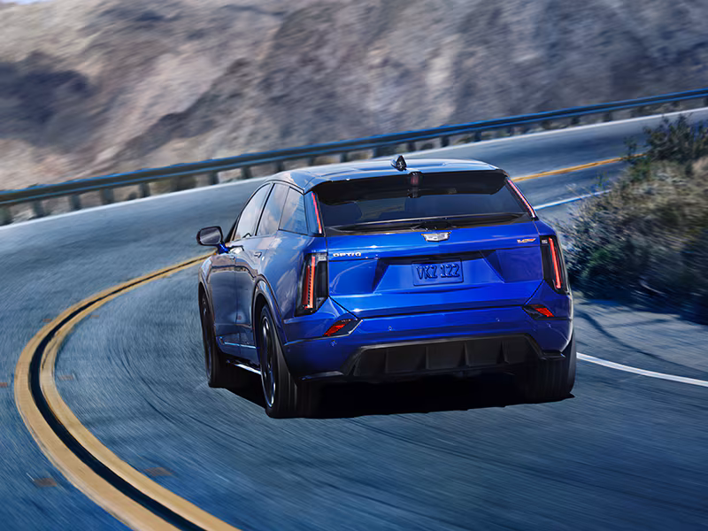 Cadillac Optiq V 2026 Elektrisk luksus med 519 km under motorhjelmen