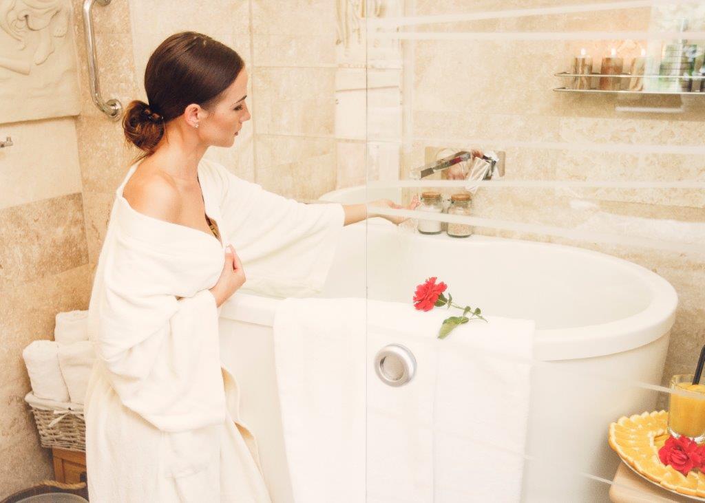 Ofuro-bad i Manor House Spa