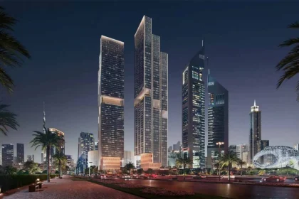 Jumeirah Residences Emirates Towers-projektet af Scda Architects i Dubai