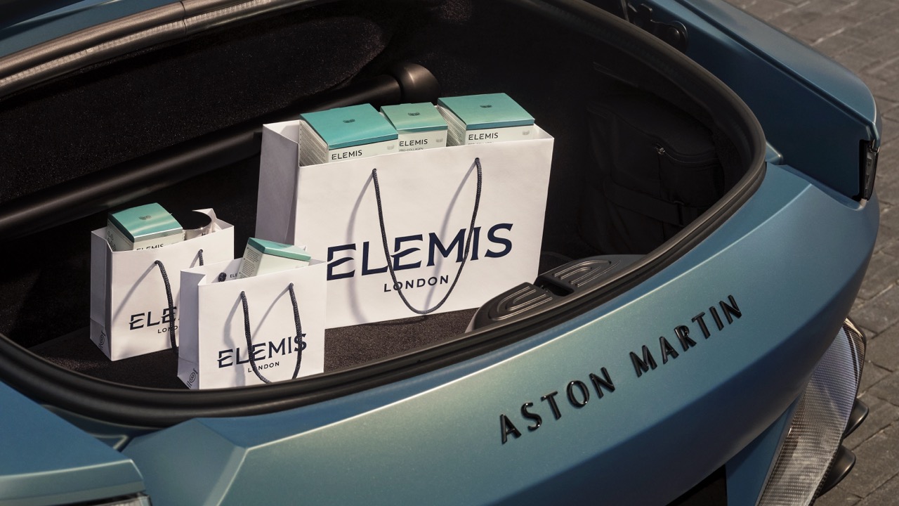 Samarbejde mellem Aston Martin og Elemis