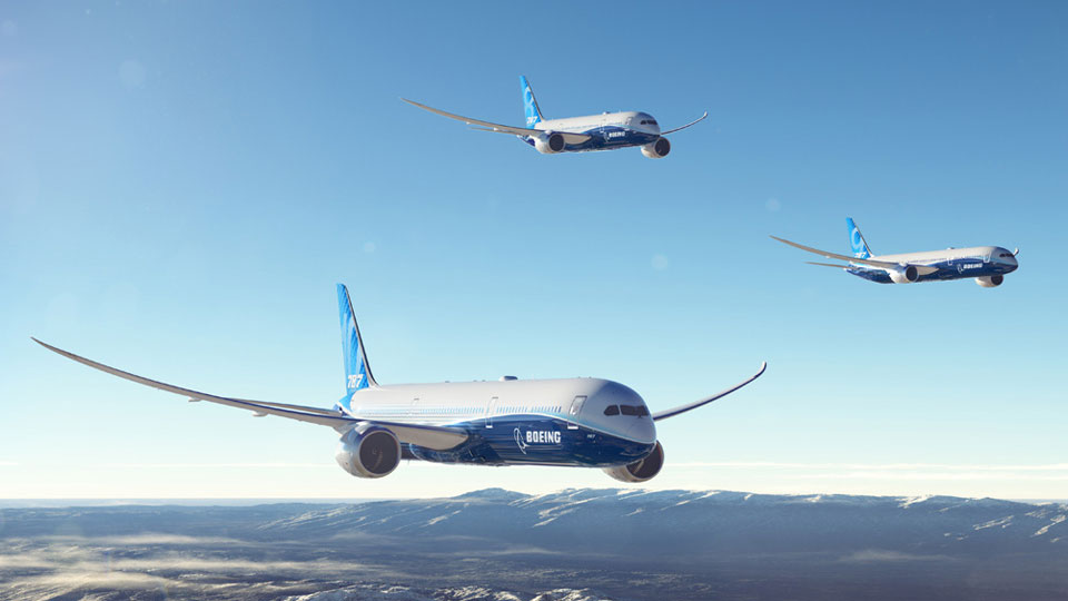 Boeing 787 Dreamliner Lot