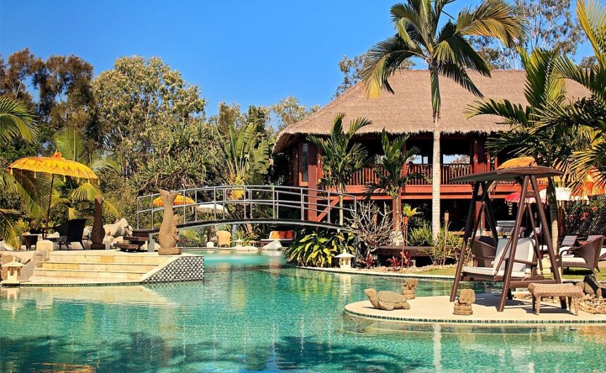 Makepeace Island Hjerteformet luksusø på Noosa-floden
