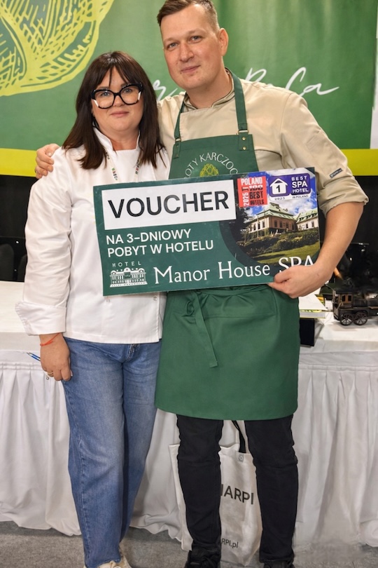 Udmerkelse i konkurrencen Złoty Karczoch