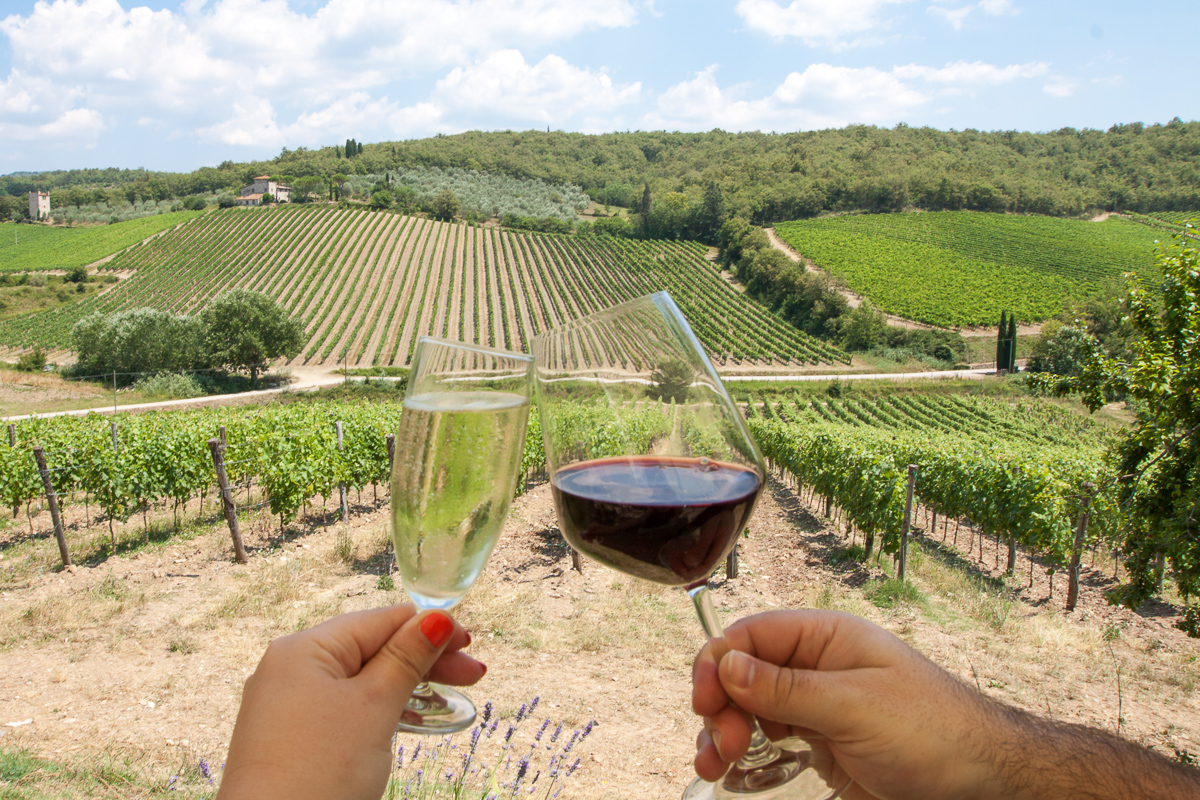 Ving&aring;rde i Toscana