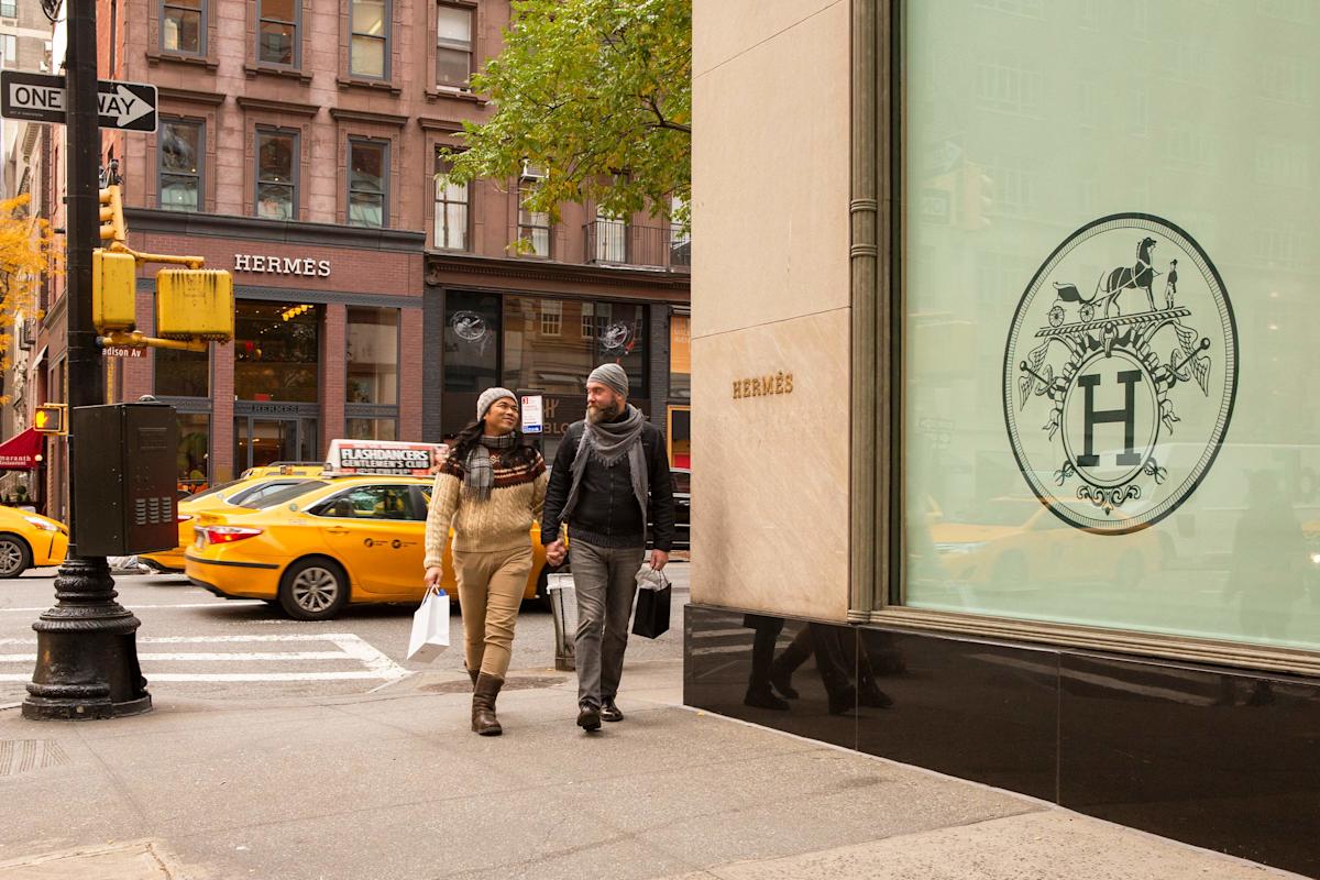 New York Hermes-butik