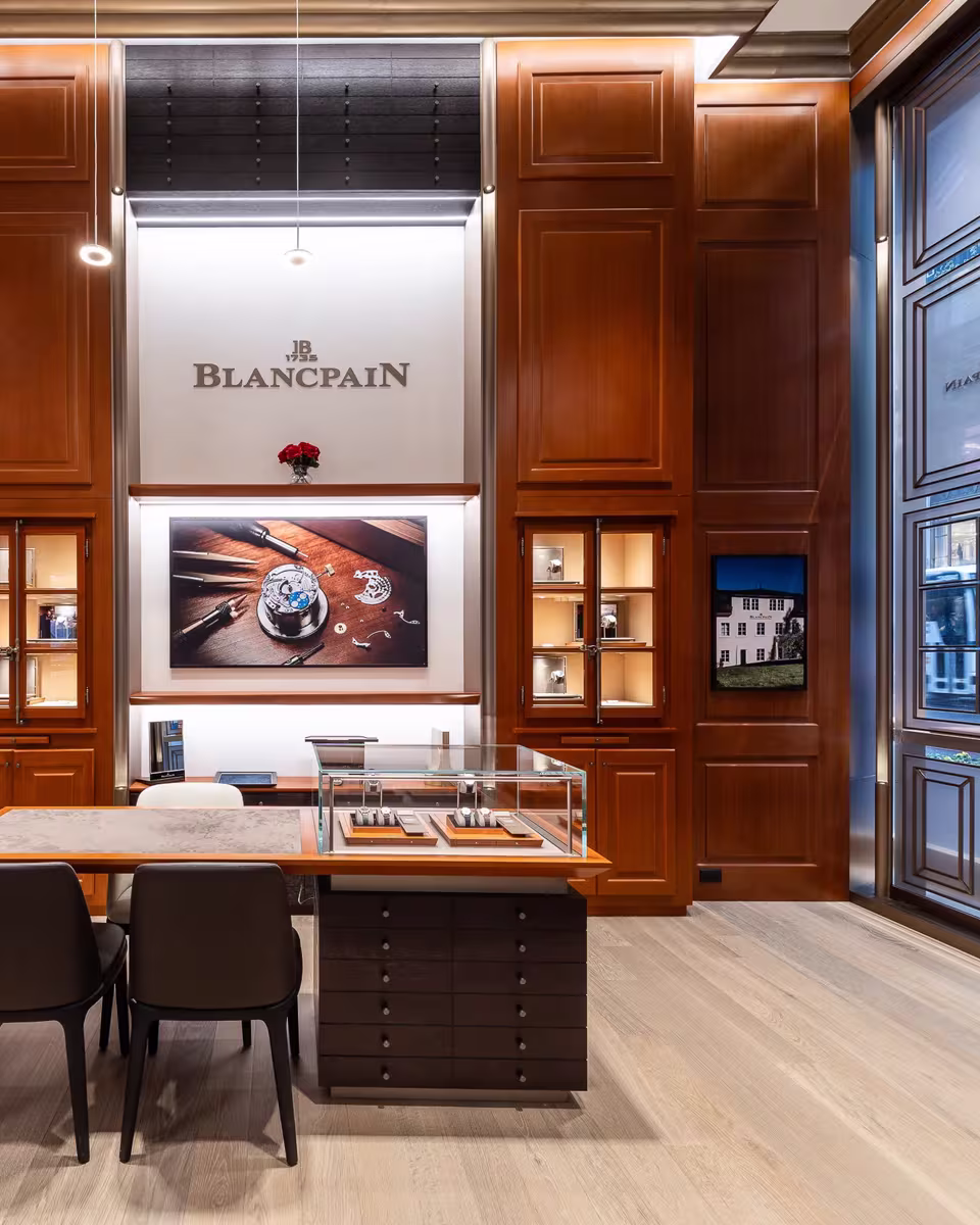 M&aelig;rket Blancpain