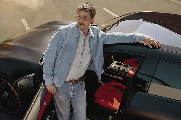 Brad Pitt og Mercedes Amg